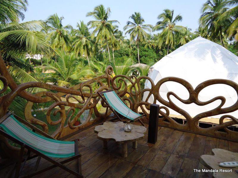 Hotel The Mandala Mandrem Esterno foto